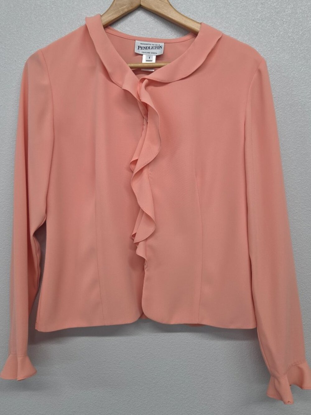 Pendleton Ladies Blouse Size 6